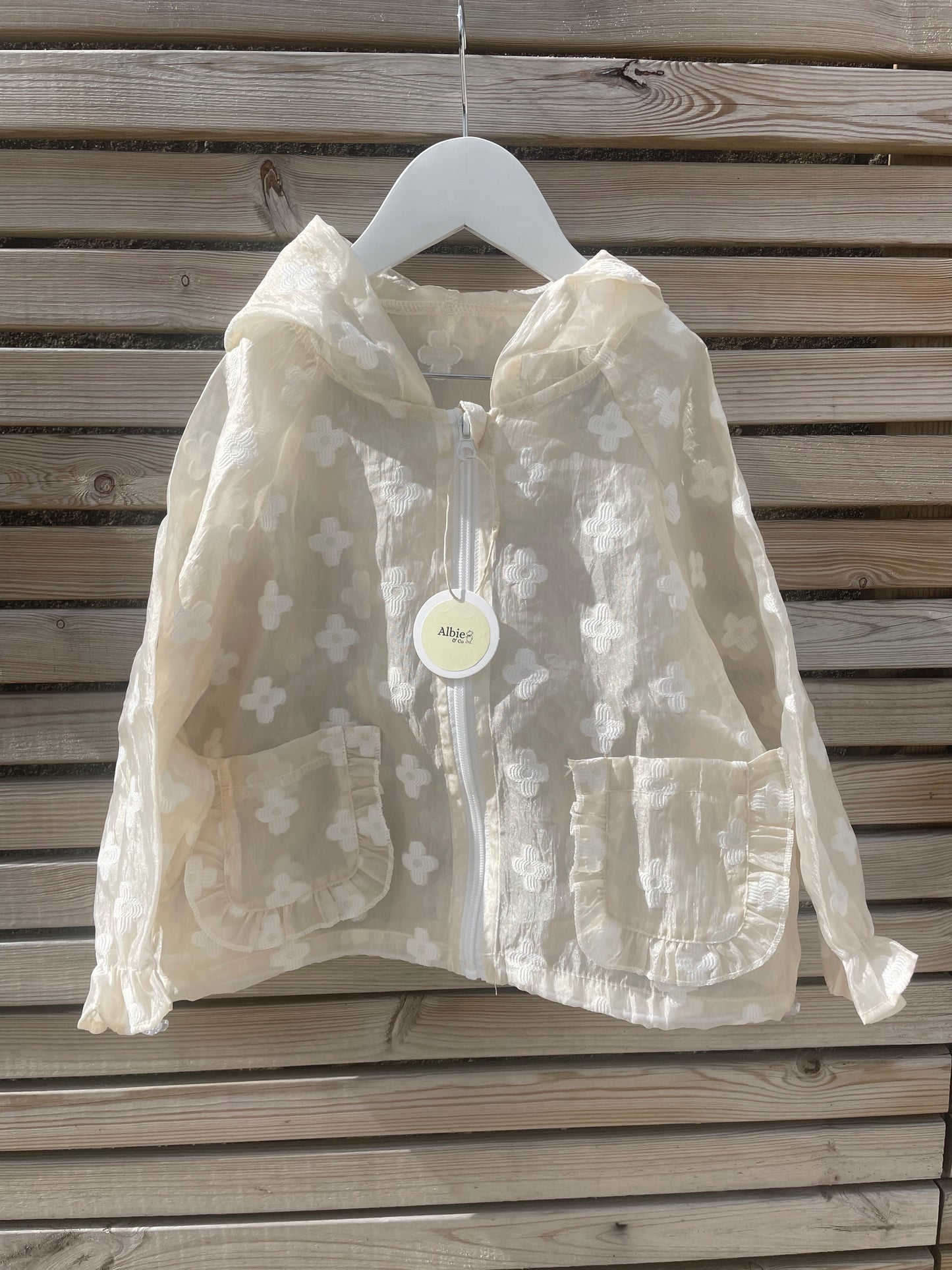 Albie & Co Floral Embroidery Jacket