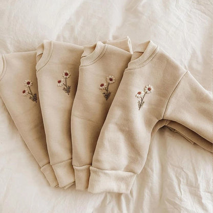 Albie & Co Daisy Embroidered Tracksuit